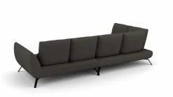 Trapezeckgarnitur grau