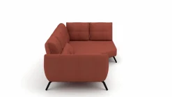 Trapezeckgarnitur rot