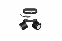 Trio Leuchten LED - Deckenleuchte 2flg schwarz