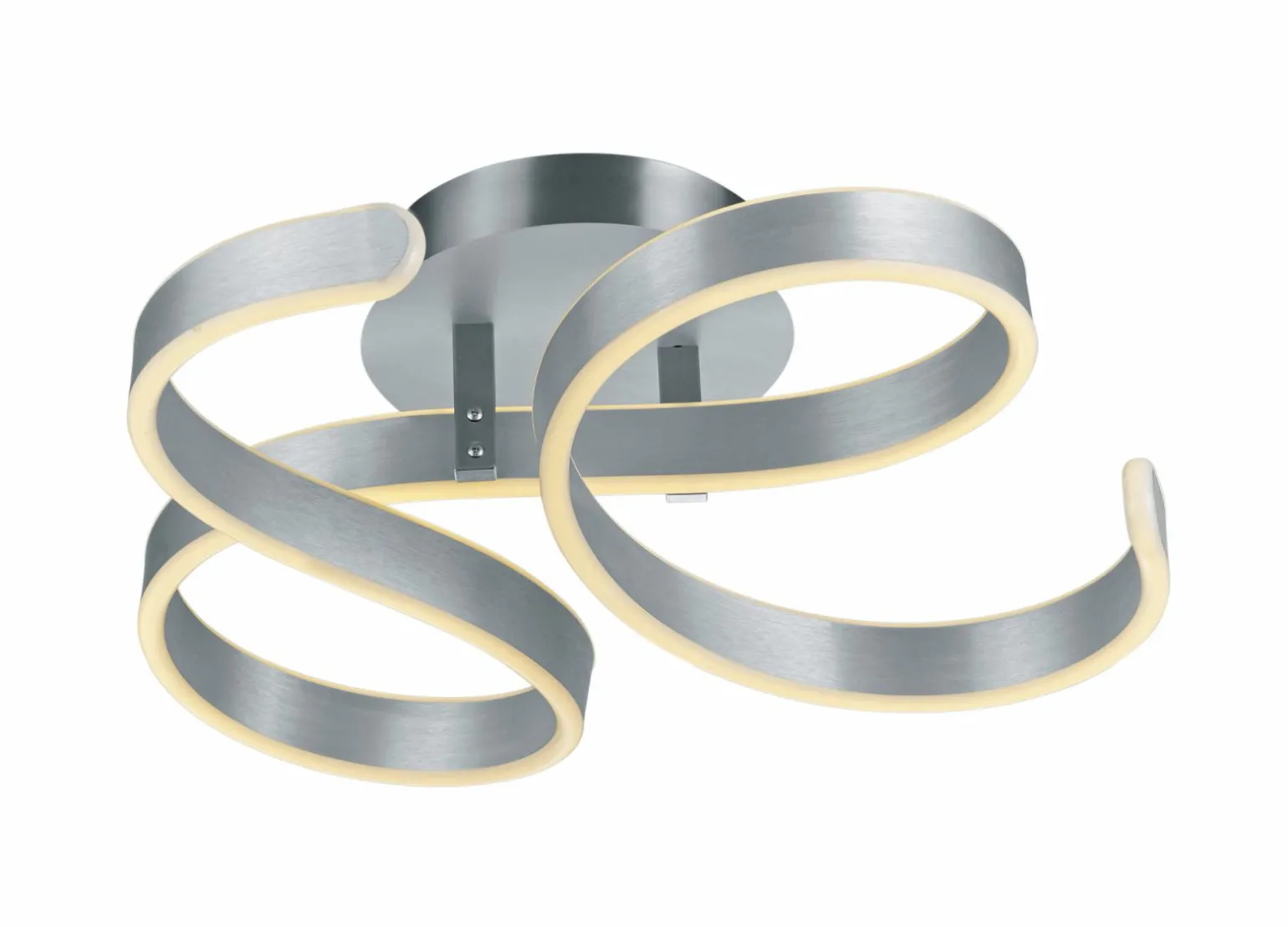 Trio Leuchten LED - Deckenleuchte 1flg silberfarben