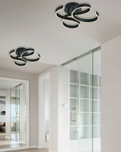 Trio Leuchten LED - Deckenleuchte 1flg grau