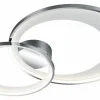 Trio Leuchten LED - Deckenleuchte 1flg silberfarben