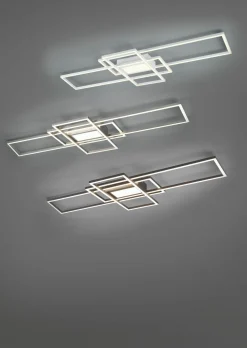 Trio Leuchten LED - Deckenleuchte 1flg silberfarben