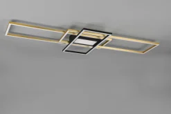 Trio Leuchten LED - Deckenleuchte 1flg goldfarben