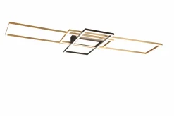 Trio Leuchten LED - Deckenleuchte 1flg goldfarben