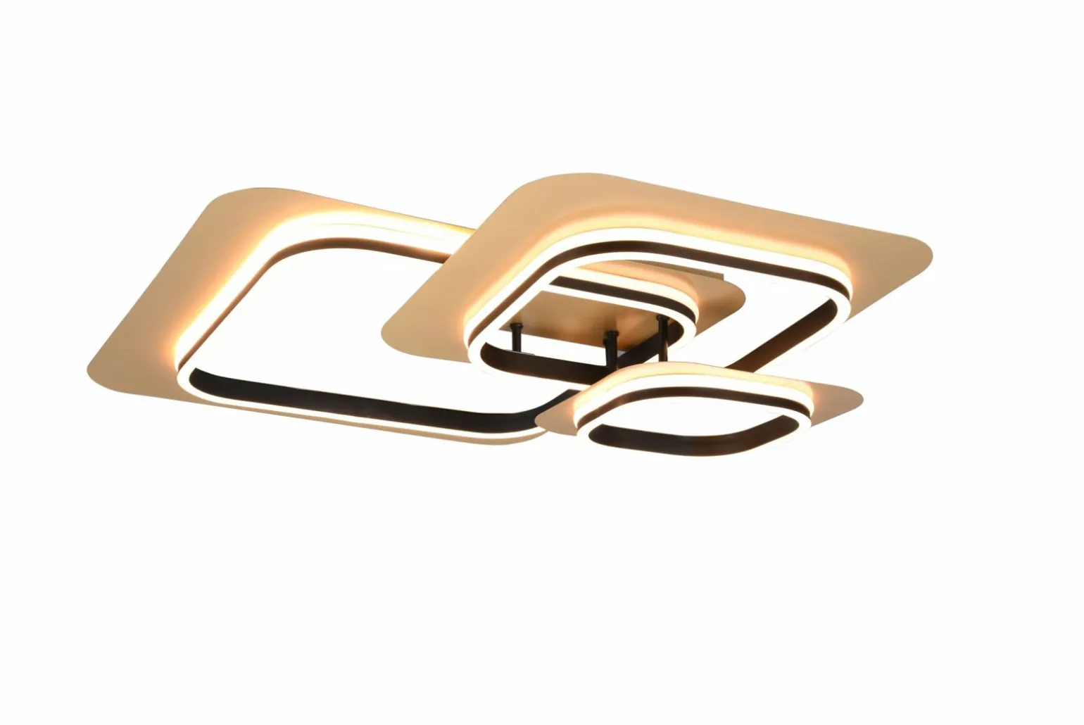 Trio Leuchten LED - Deckenleuchte 3 flg. schwarz