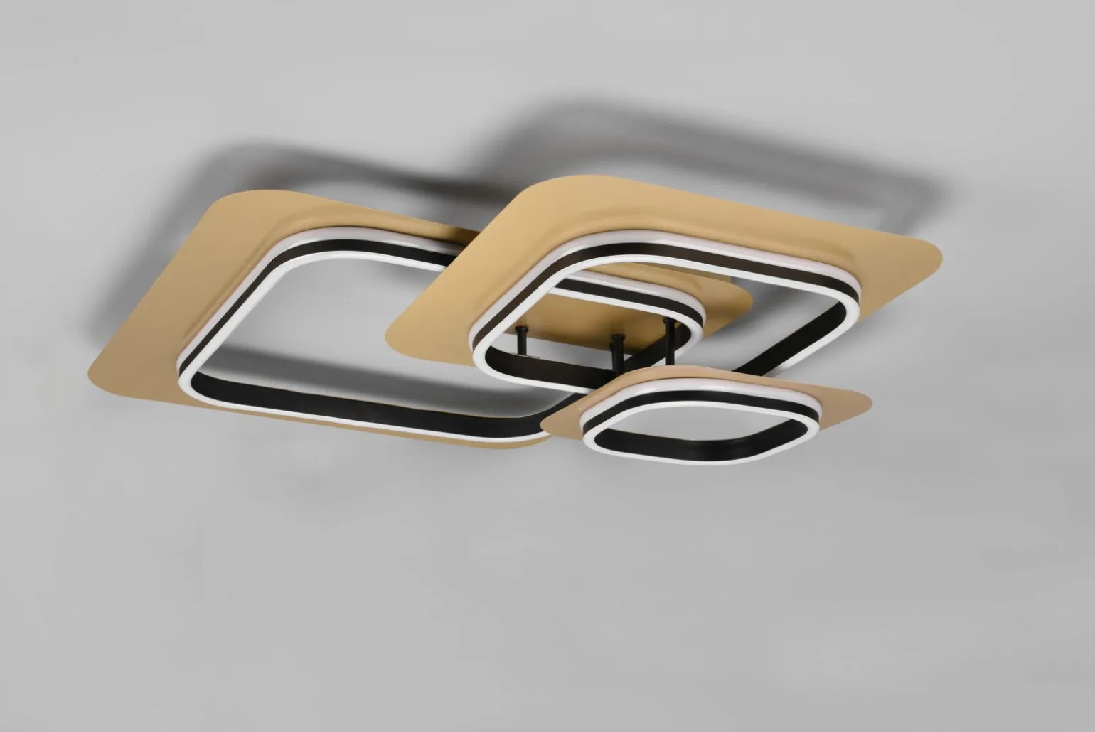 Trio Leuchten LED - Deckenleuchte 3 flg. schwarz