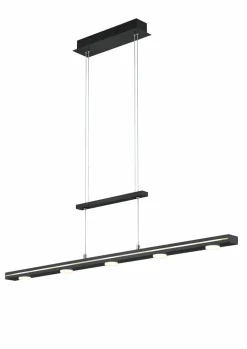 Trio Leuchten LED - Pendelleuchte 7flg schwarz