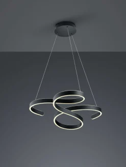 Trio Leuchten LED - Pendelleuchte 1 flg grau