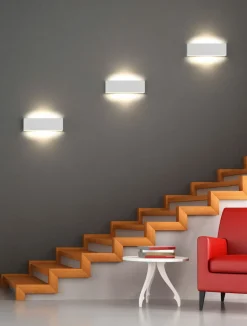 Trio Leuchten LED - Wandleuchte 2flg weiß