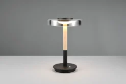 Trio Leuchten LED-Tischleuchte 1flg schwarz