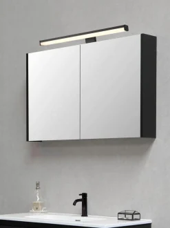 Trio Leuchten LED-Wandleuchte 1flg schwarz