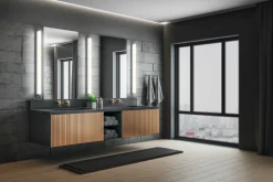 Trio Leuchten LED-Wandleuchte 1flg silberfarben