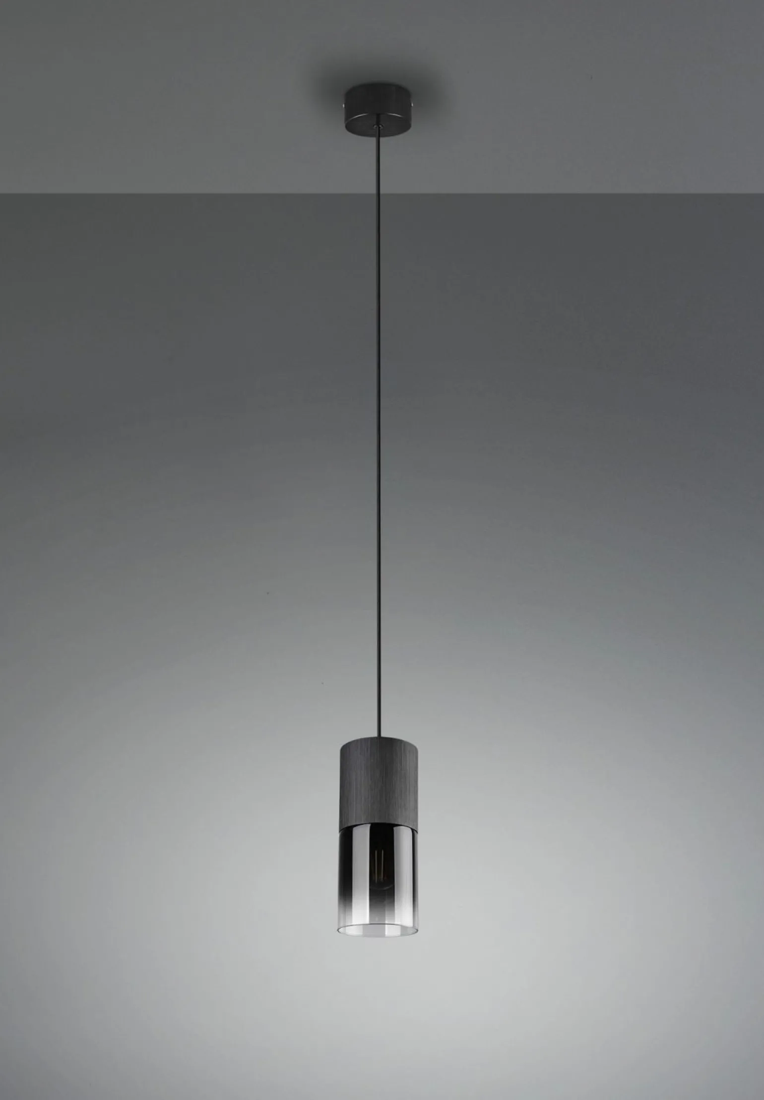 Trio Leuchten Pendelleuchte 1flg schwarz