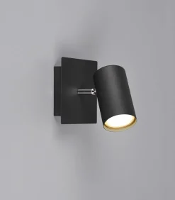 Trio Leuchten Strahler 1flg schwarz