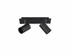 Trio Leuchten Strahler 2flg schwarz