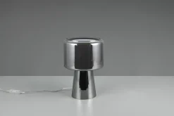 Trio Leuchten Tischleuchte 1flg silberfarben