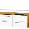 TV-Lowboard weiß