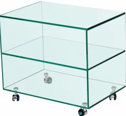 TV-Rollwagen transparent