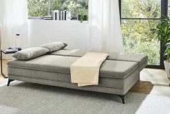 Verwandlungssofa grau