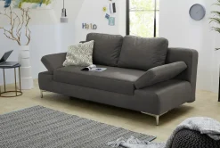 Verwandlungssofa grau