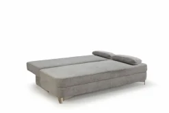 Verwandlungssofa grau