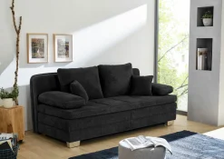 Verwandlungssofa schwarz