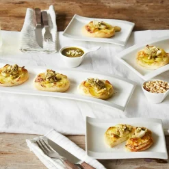 Villeroy & Boch Brotteller 18x18cm weiß