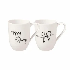 Villeroy & Boch 2er Kaffeebecher 280ml weiß