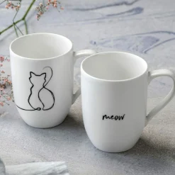 Villeroy & Boch 2er Kaffeebecher 280ml weiß