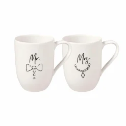 Villeroy & Boch 2er Kaffeebecher 280ml weiß