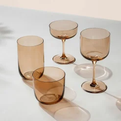 Villeroy & Boch 2er Longdrinkglas braun