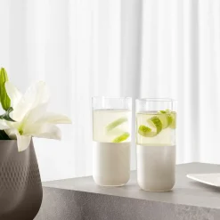 Villeroy & Boch 4er Longdrinkglas 300ml weiß