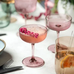 Villeroy & Boch 2er Sekt-/Dessertglas violett