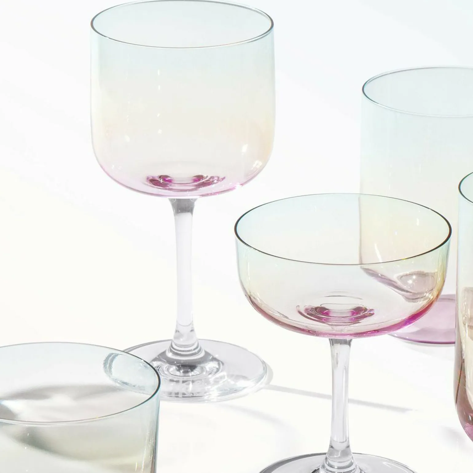 Villeroy & Boch 2er Weinkelch mehrfarbig