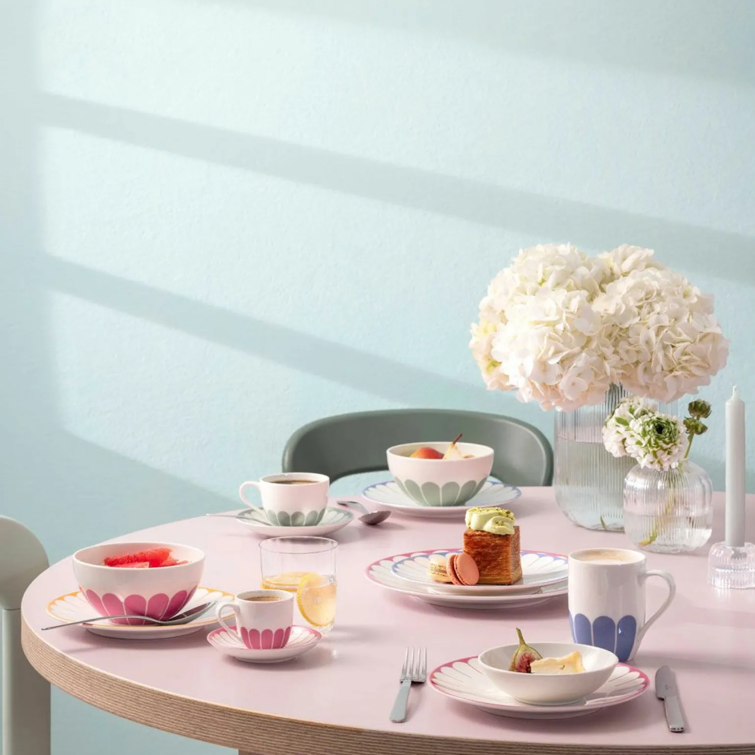 Villeroy & Boch Frühstücksteller 21cm blau