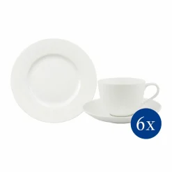 Villeroy & Boch Kaffeegeschirr 18tlg. weiß