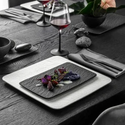 Villeroy & Boch Multifunktionsteller 28cmx17cm schwarz