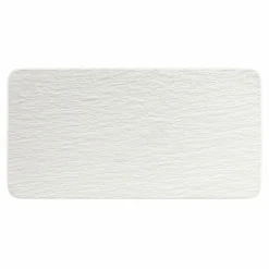Villeroy & Boch Servierplatte 34,9x17,9cm weiß