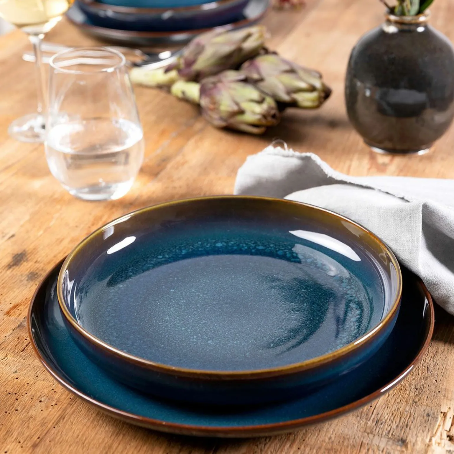 Villeroy & Boch Speiseteller 26cm blau