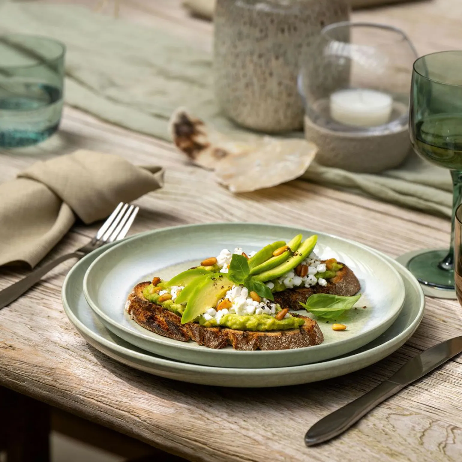 Villeroy & Boch Speiseteller 27cm grün