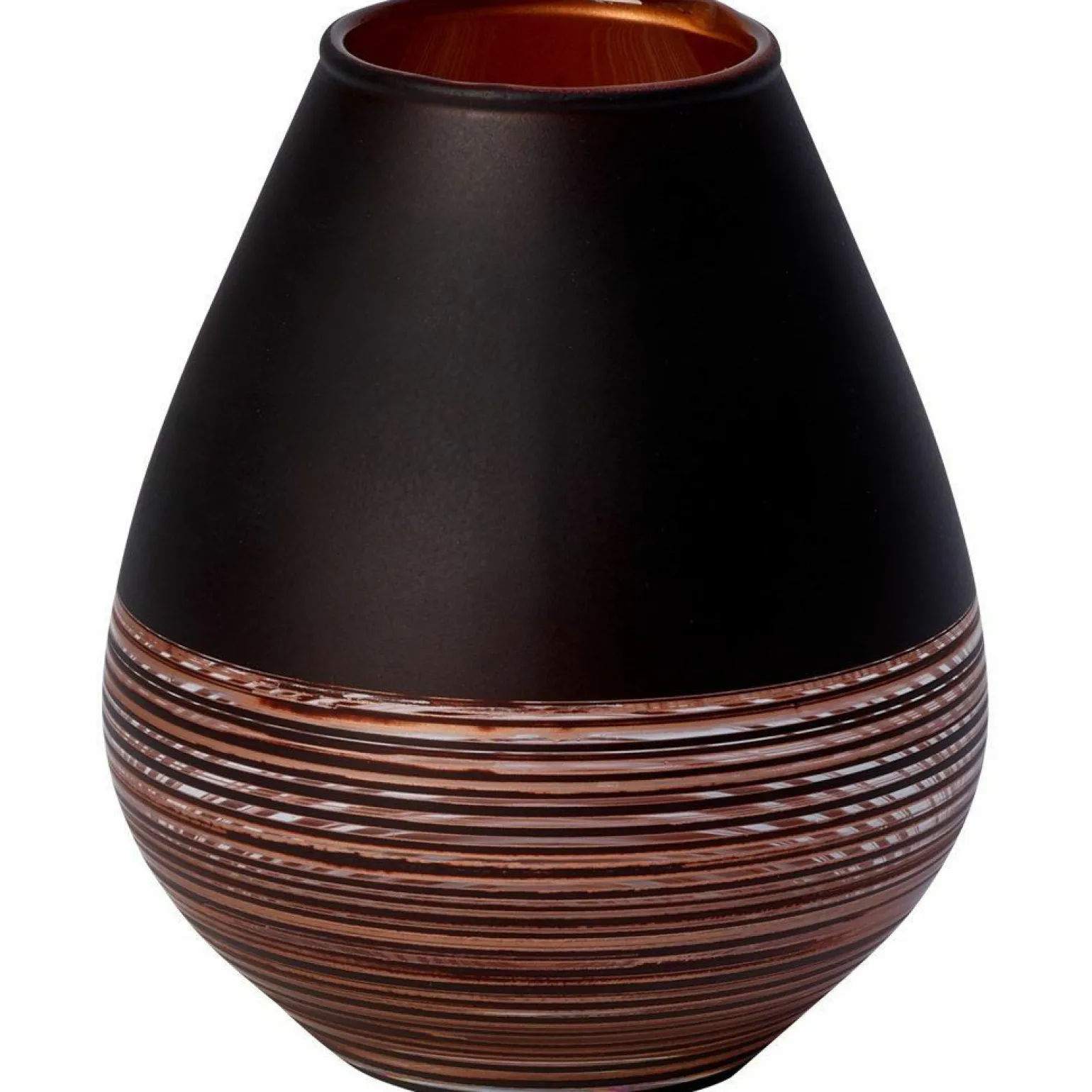 Villeroy & Boch Vase 12cm schwarz