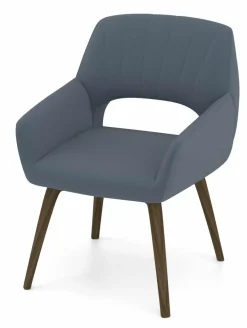 vito Armlehnenstuhl blau