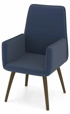 vito Armlehnenstuhl blau