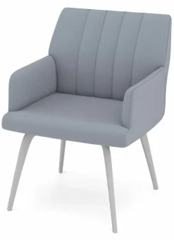 vito Armlehnenstuhl blau