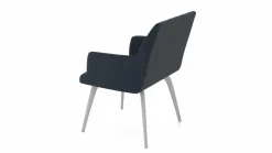 vito Armlehnenstuhl blau