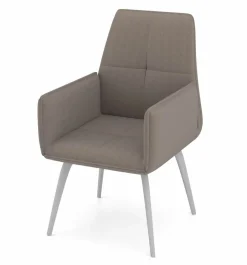 vito Armlehnenstuhl braun