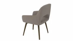 vito Armlehnenstuhl braun