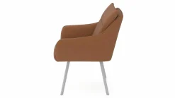 vito Armlehnenstuhl braun