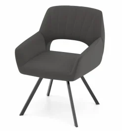 vito Armlehnenstuhl braun